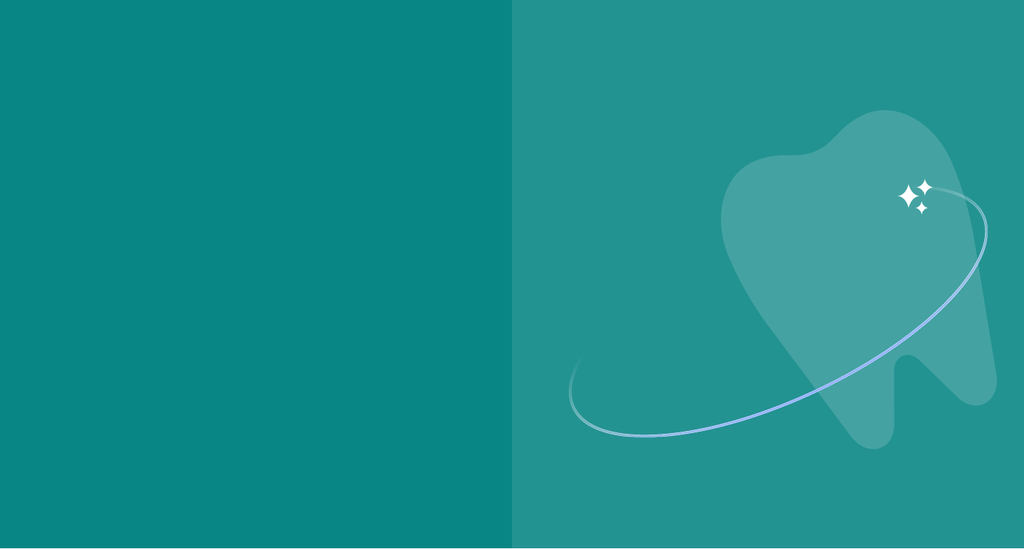 Professional dental team treating patient